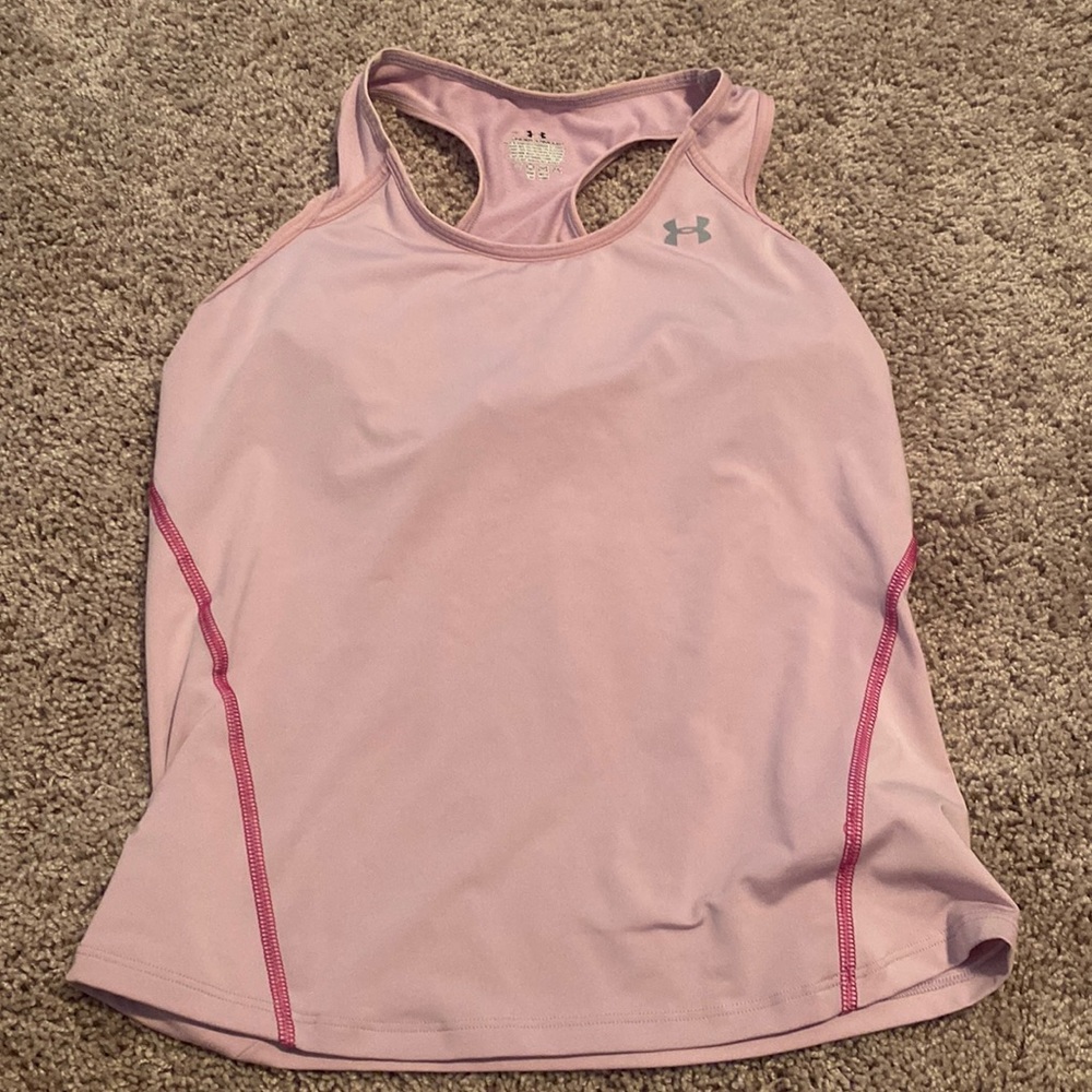 Under armour tank built in bra medium